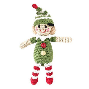 Pebble Organic Elf Rattle