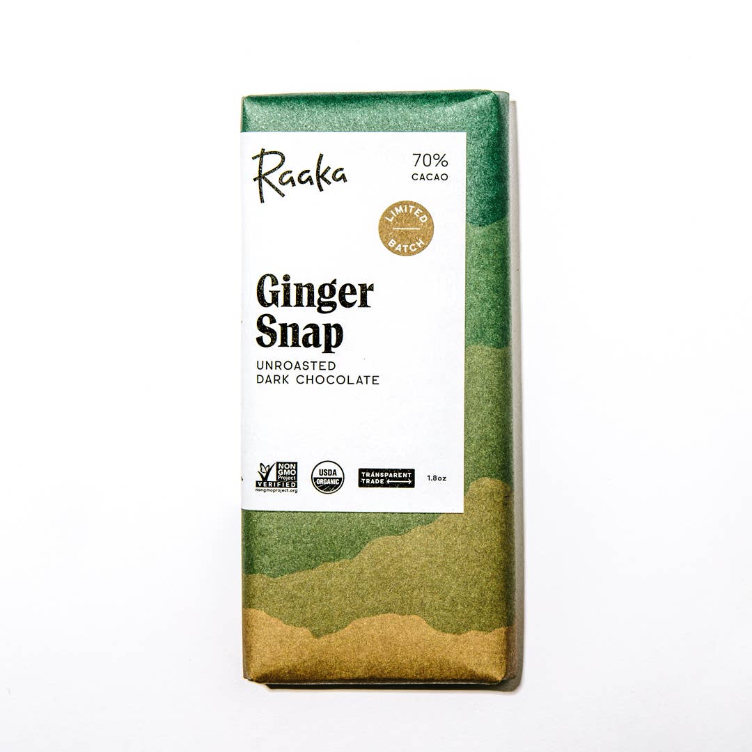 Ginger Snap Chocolate Bar - Holiday 2021