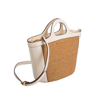 Melie Bianco Amalfi Recycled Vegan Medium Top Handle Bag