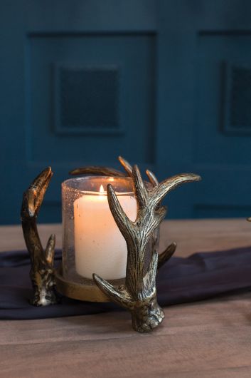 Antler Candle Holder