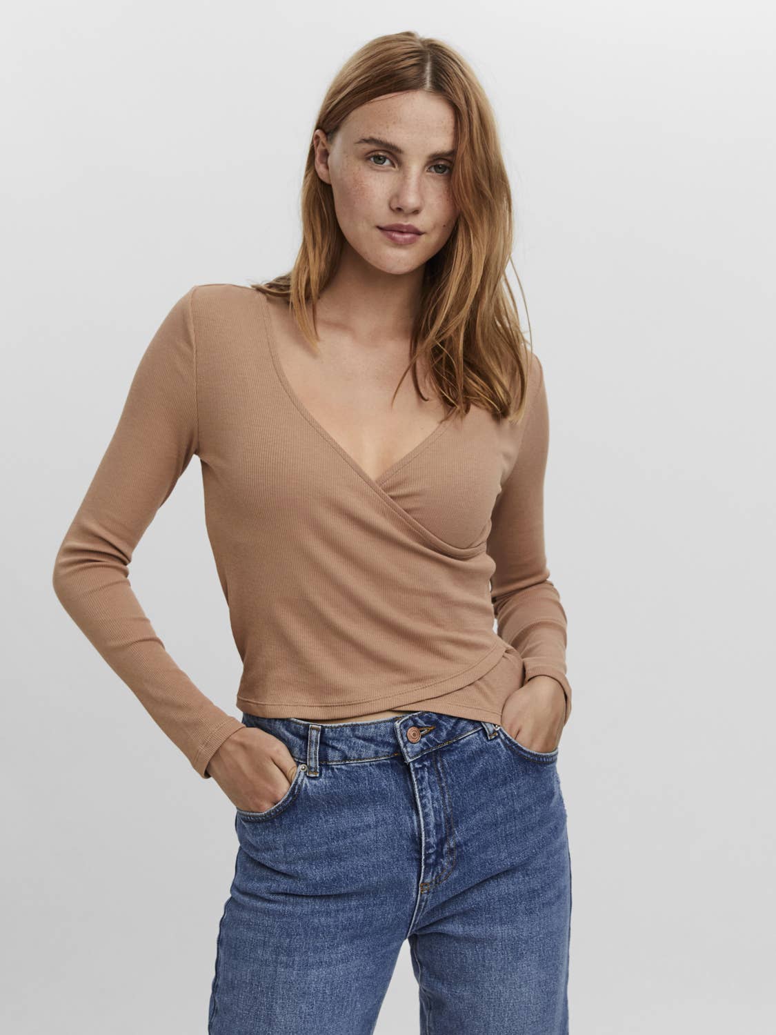 Vero Moda Newava Wrap Short Top