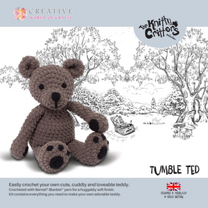 Knitty Critters Large Crochet Kits for Kids