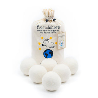 Friendsheep Wool Solid Color Dryer Balls