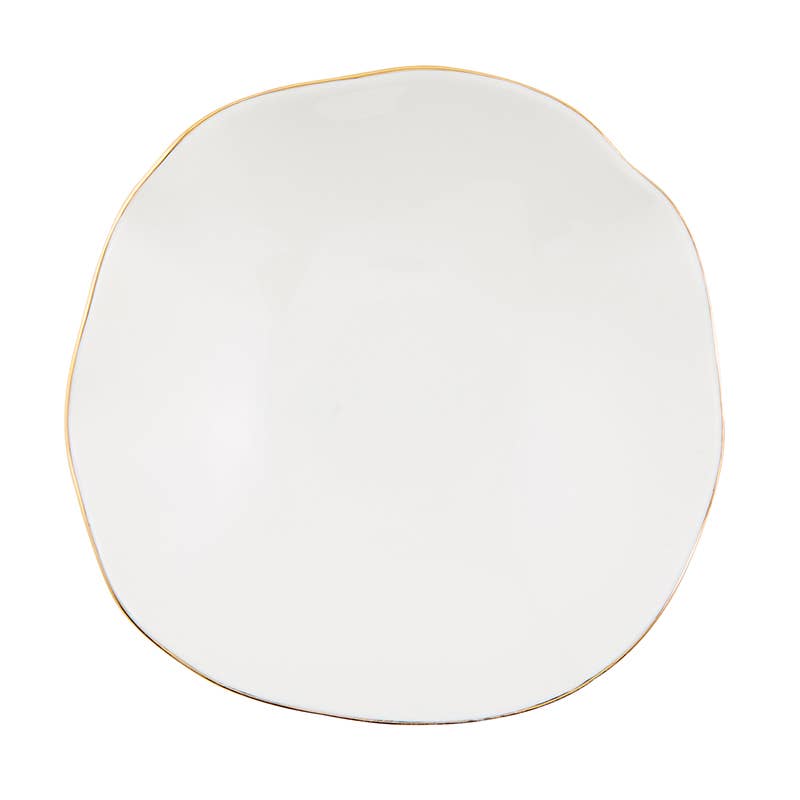 Small Gold Ceramic Bowl