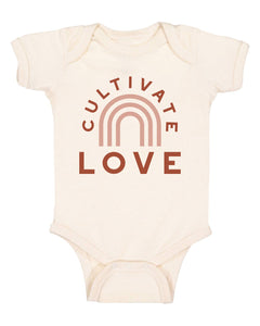 Polished Prints Baby Onesie "Cultivate Love.."