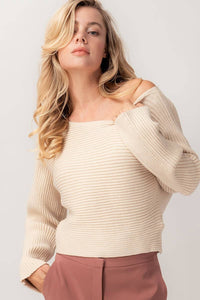 Georgia Wide Neck Top