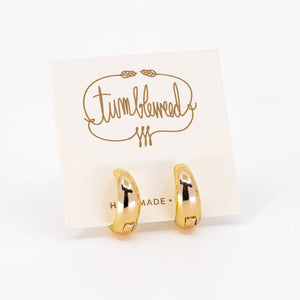 Tumbleweed Gold Earring Collection