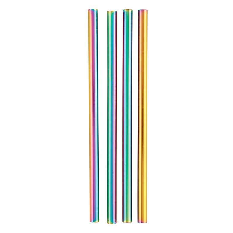 Green Basics Cocktail Straws 4PK