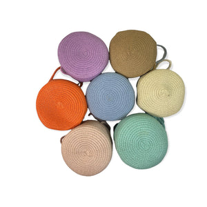 Kids Straw Purses