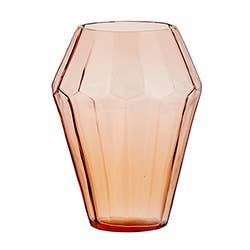 Glass Pink Vase