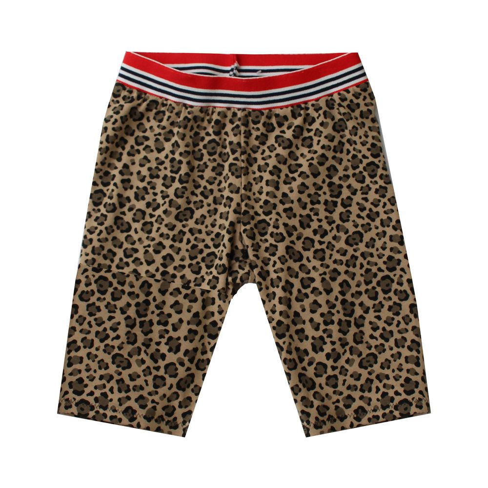 Kids Leopard Bike Short