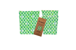 Reusable Beeswax Wrap Food Storage Bags