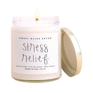 Sweet Water Gold Lid Candle Collection