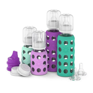 Glass Baby Bottle Starter Kit