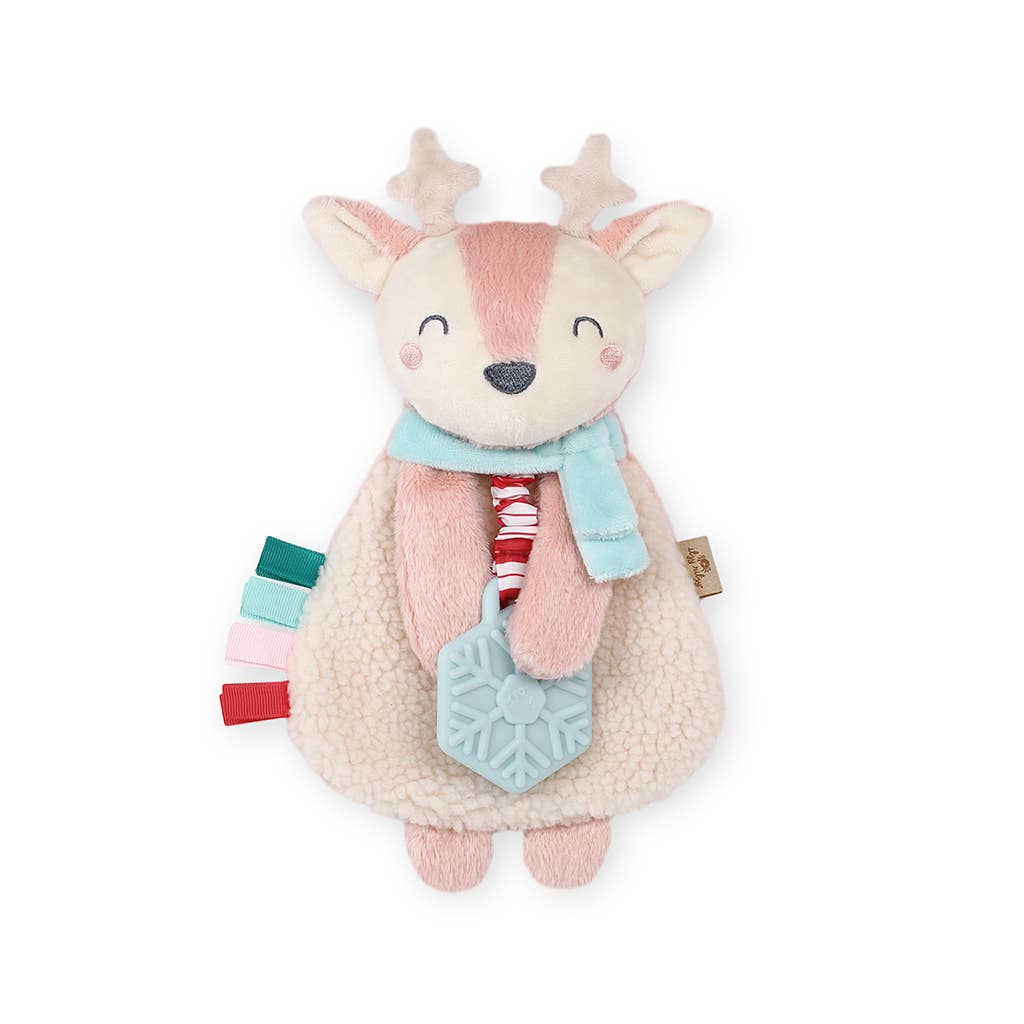 Holiday Itzy Lovey & Pal Teether Toy