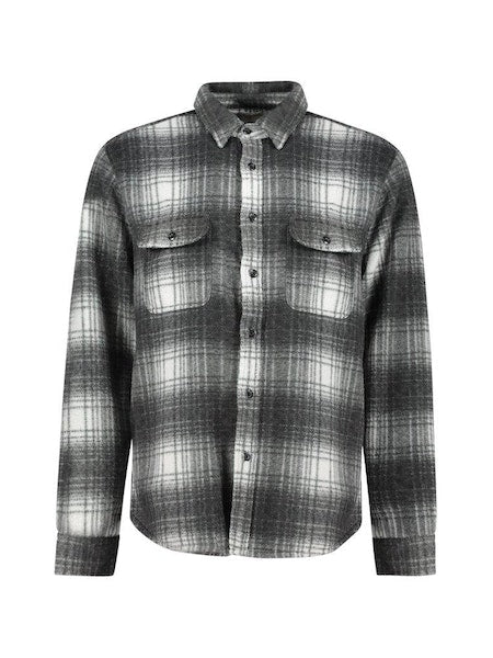 True Grit Lumber Plaid Long Sleeve Pocket Shirt