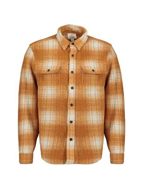 True Grit Lumber Plaid Long Sleeve Pocket Shirt