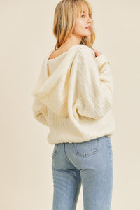 Isabella Knitted Sweater Hoodie
