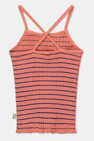 My Little Cozmo Girls Rib Stripe Top