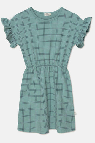 My Little Cozmo Girls Plaid Dress