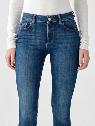 DL1961 Womens Florence Skinny Mid Rise Ankle