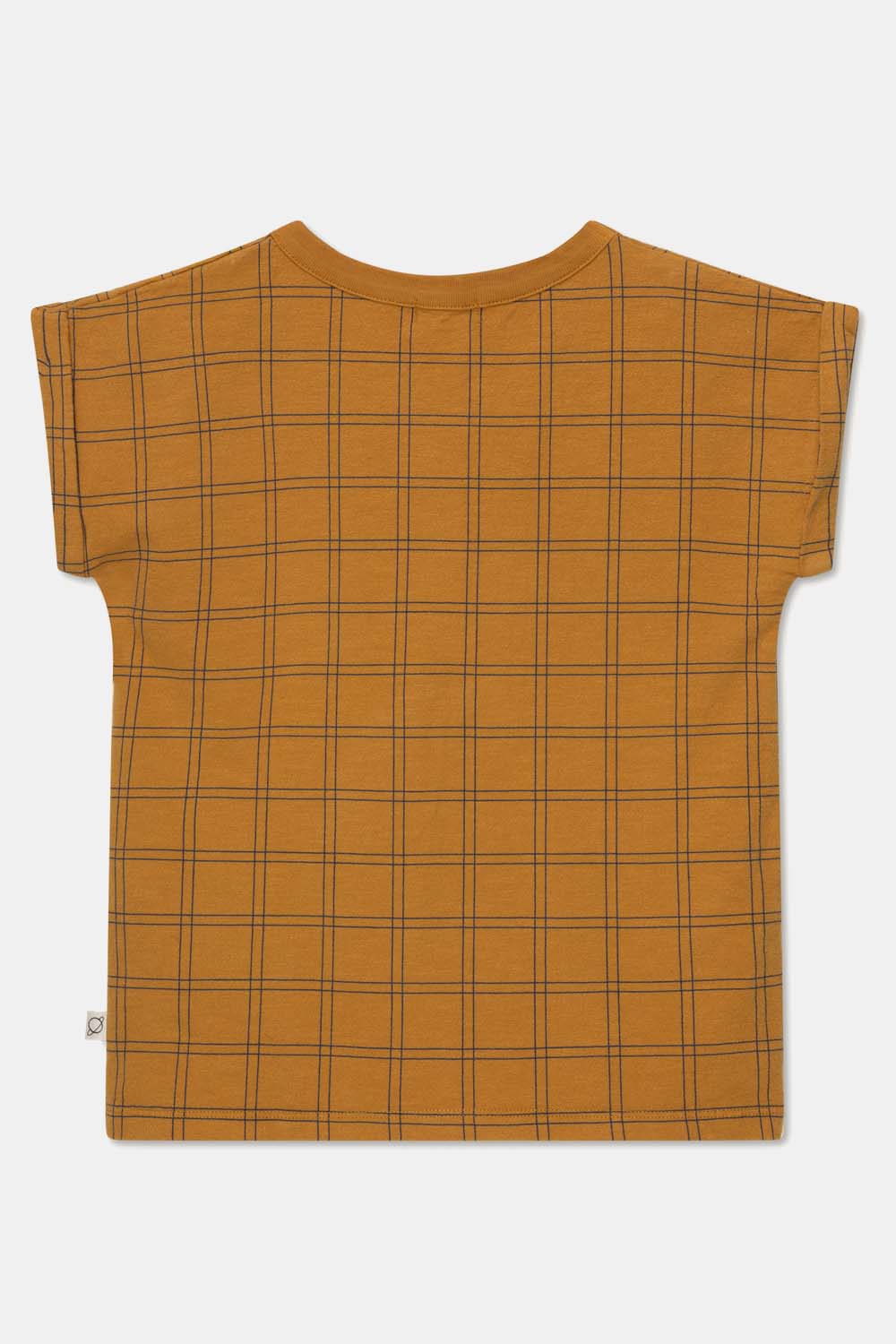 My Little Cozmo Kids Plaid Crepe Tee Shirt