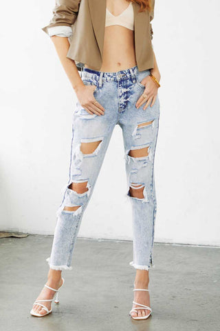 KanCan Collie High Rise Mom Jeans
