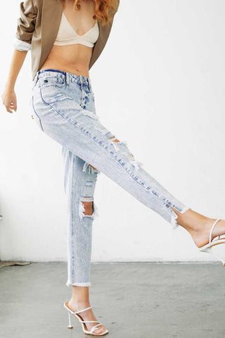 KanCan Collie High Rise Mom Jeans