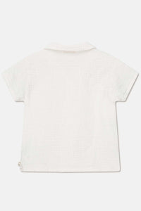 My Little Cozmo Kids Gauze Camp Shirt