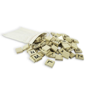 Twelve Timbers Game Tile Letters 100pk