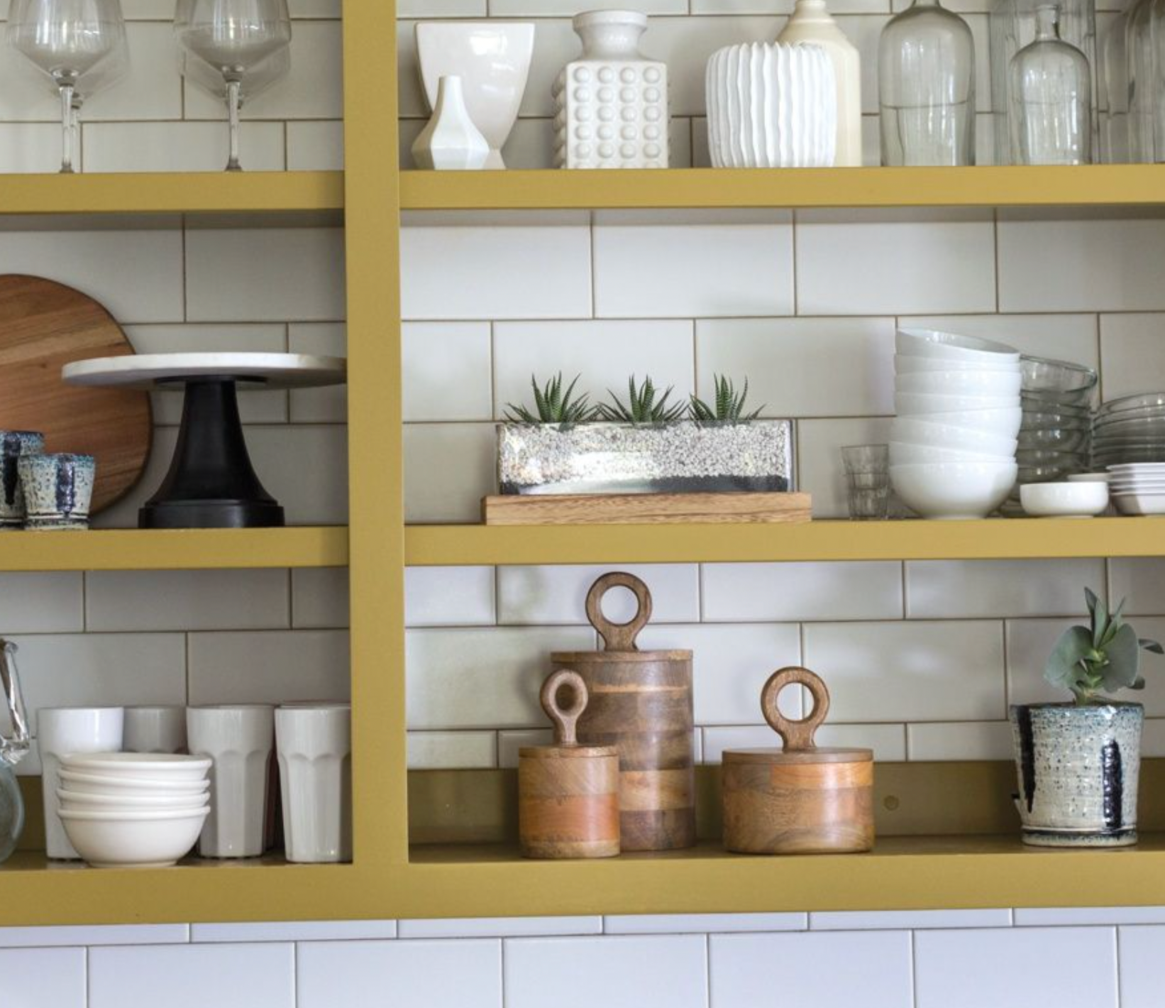 Accent Decor Mango Wood Canister Collection