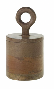 Accent Decor Mango Wood Canister Collection
