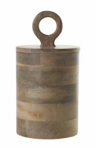 Accent Decor Mango Wood Canister Collection