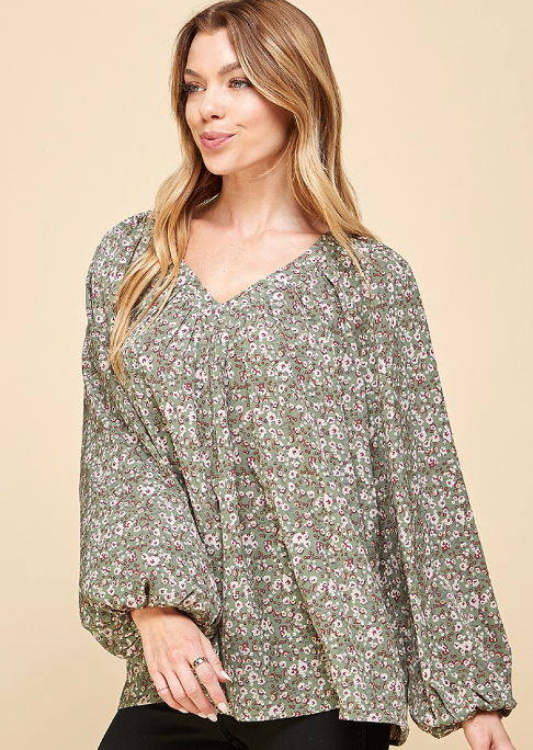 Azea Floral Blouse