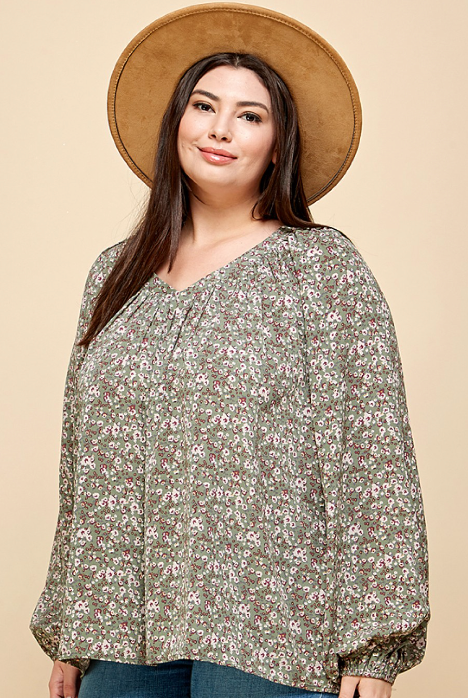 Azea Floral Blouse