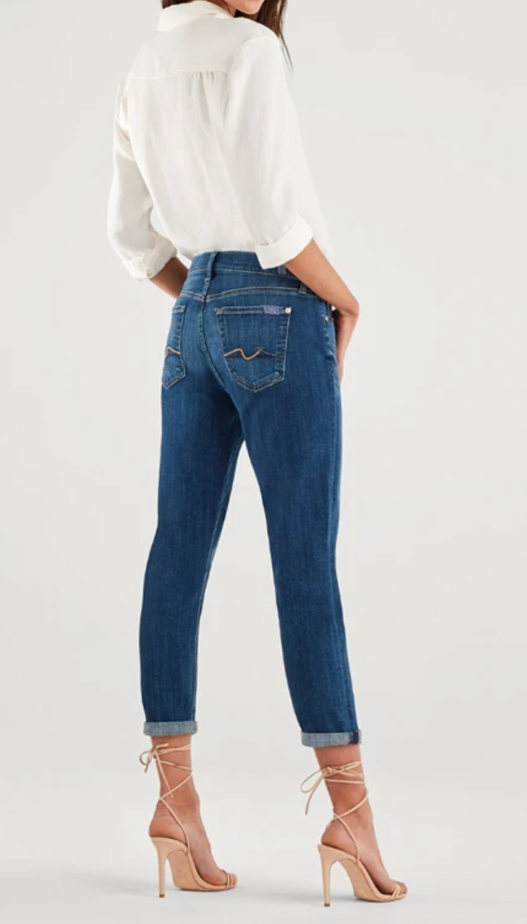 7 For All Mankind Josefina in Broken Twill Vanity