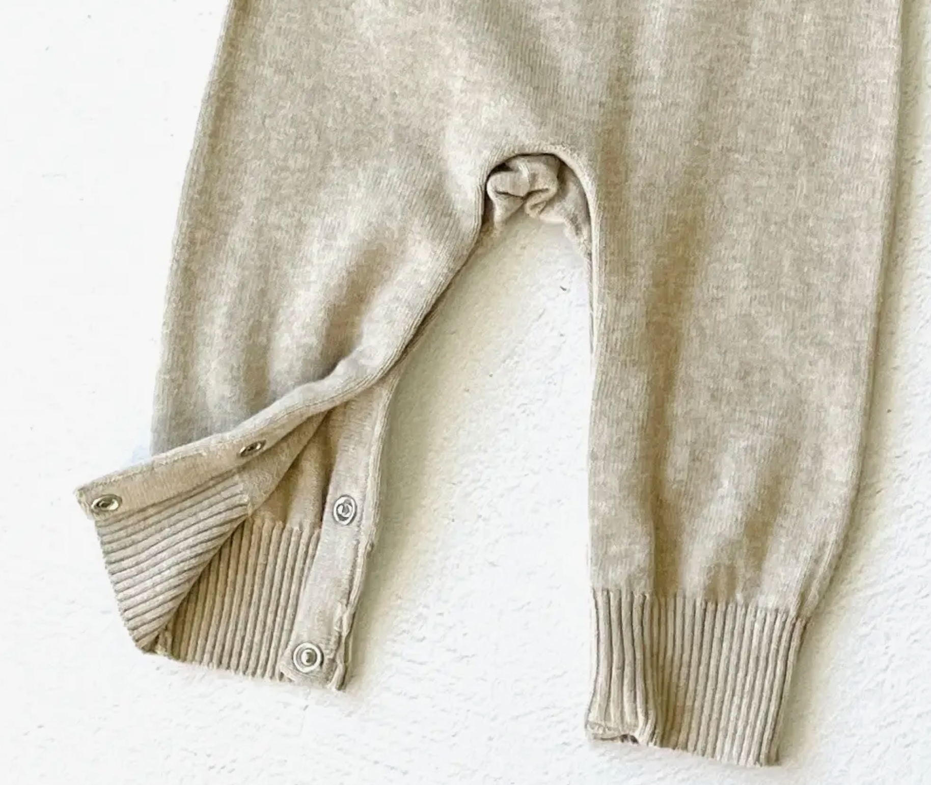 Viverano Milan Knit Classic Jumpsuit Button Down