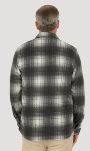 True Grit Lumber Plaid Long Sleeve Pocket Shirt