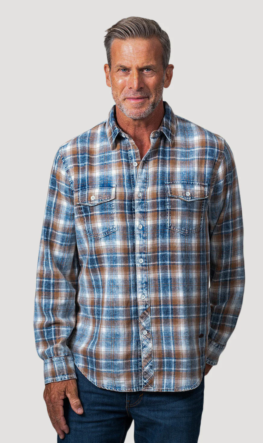 True Grit Austin Long Sleeve 2 Pocket