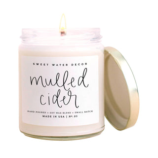Sweet Water Gold Lid Candle Collection