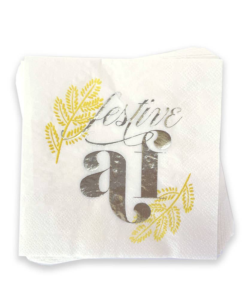 Christmas Cocktail Party Napkins