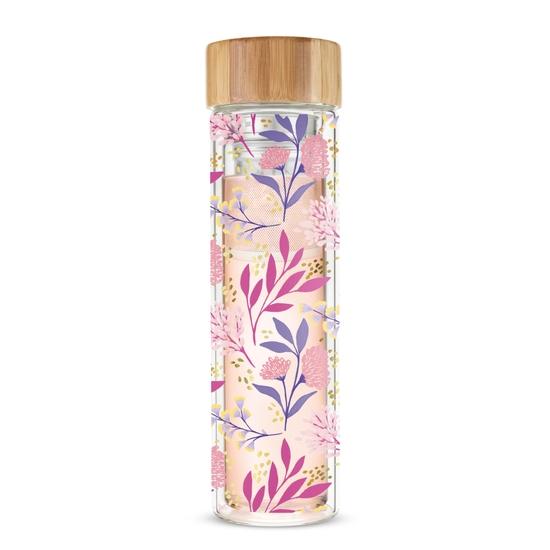 Pinky Up Blair Glass Travel Infuser Mug