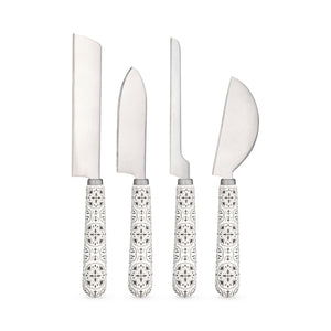 Twine Tiles Cheese Knife Set