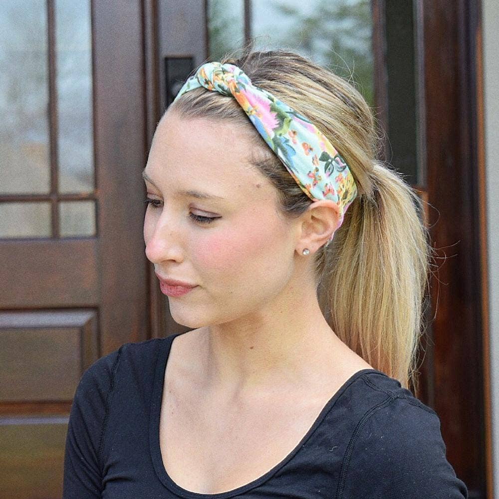 Headbands of Hope Floral Infinity Turban