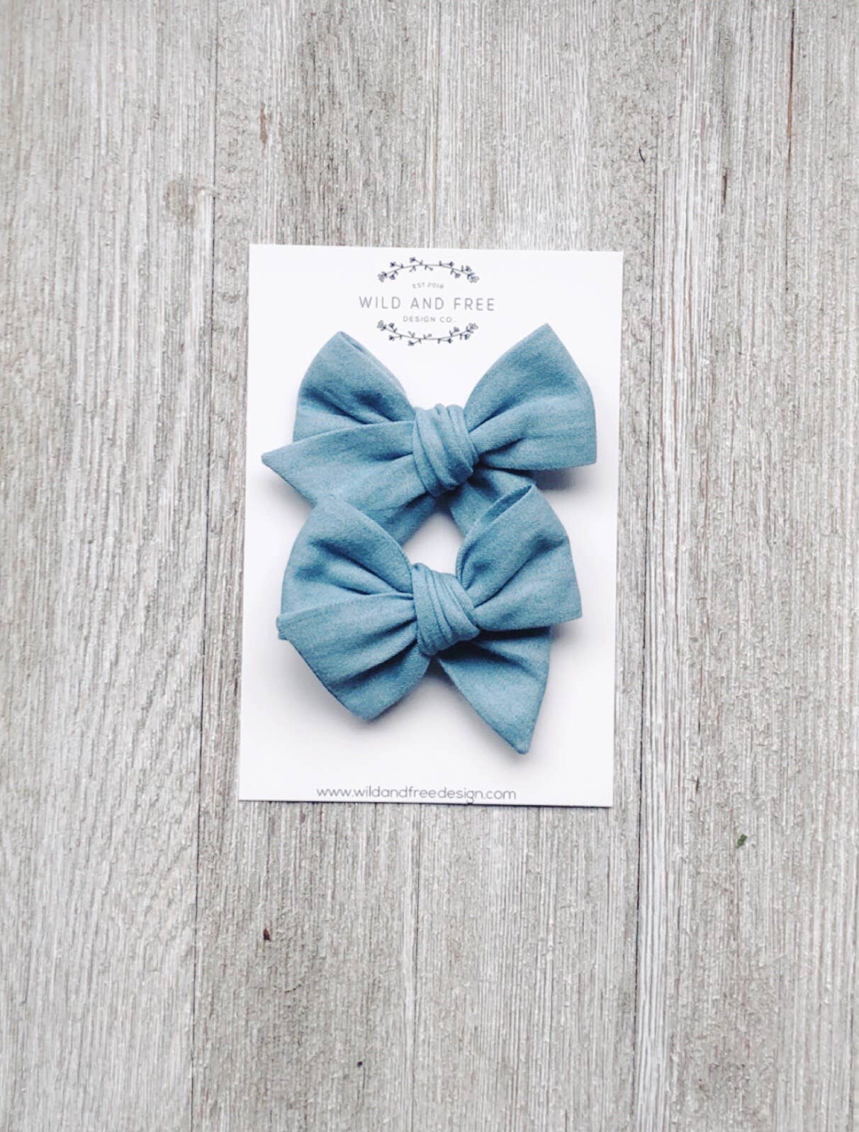 Wild and Free Pigtail Bow Sets