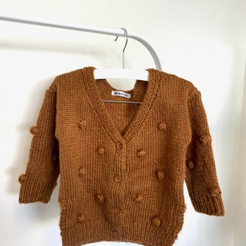 Commons Girls Pom Pom Cardigan