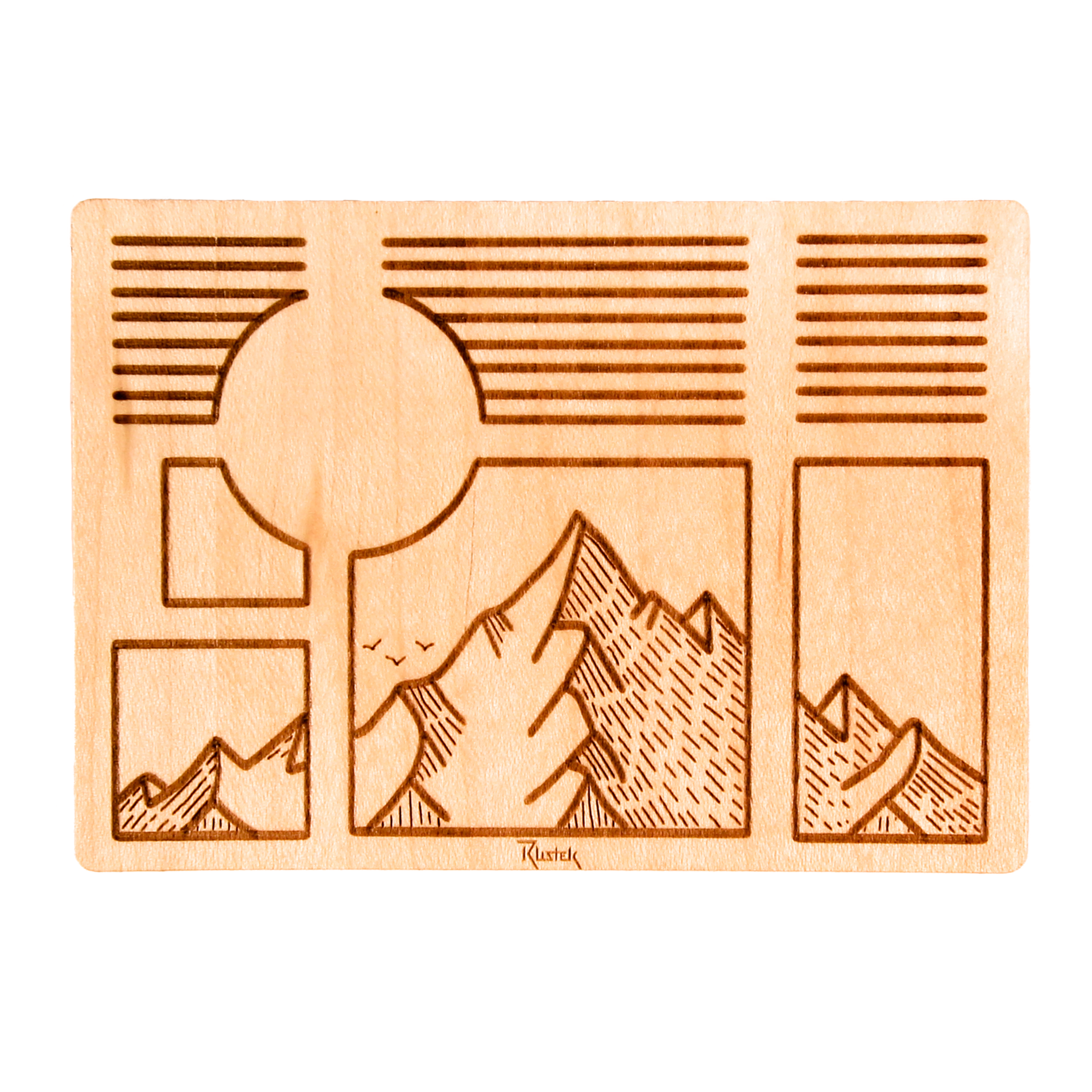 Rustek Wood Sticker Collection