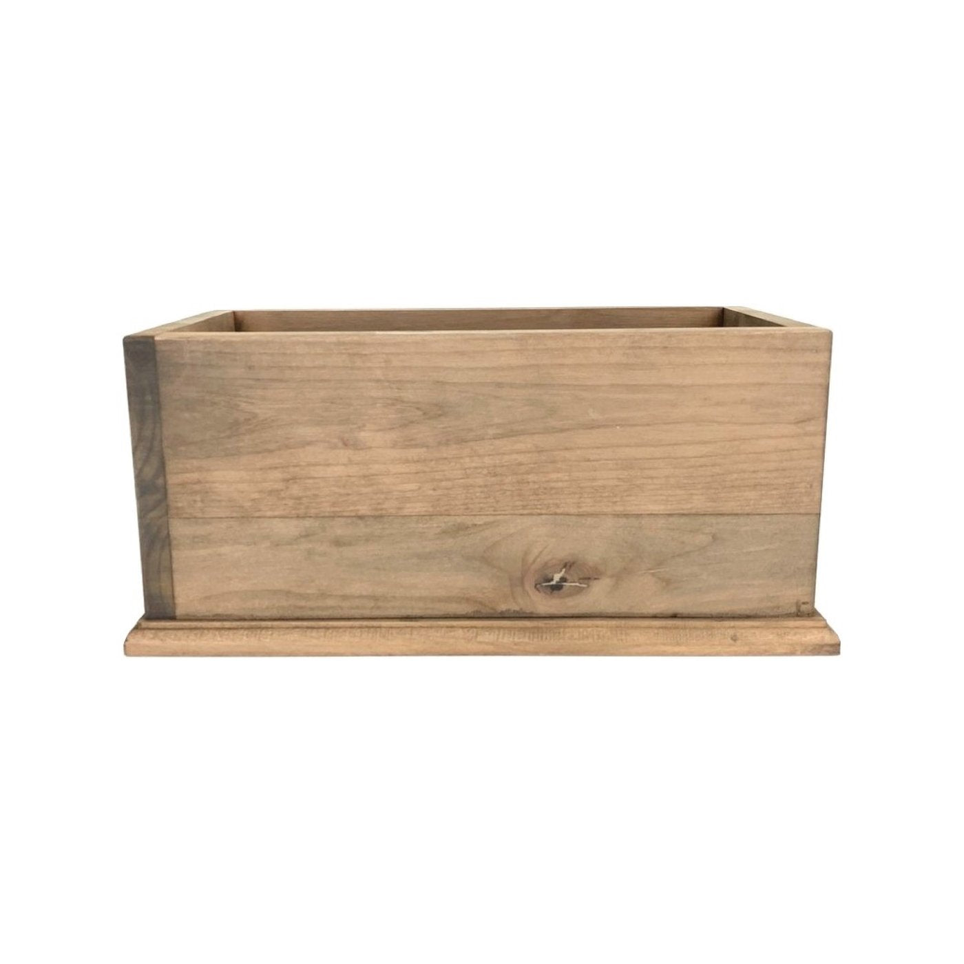 Twelve Timbers Box w/ Handles Rectangle