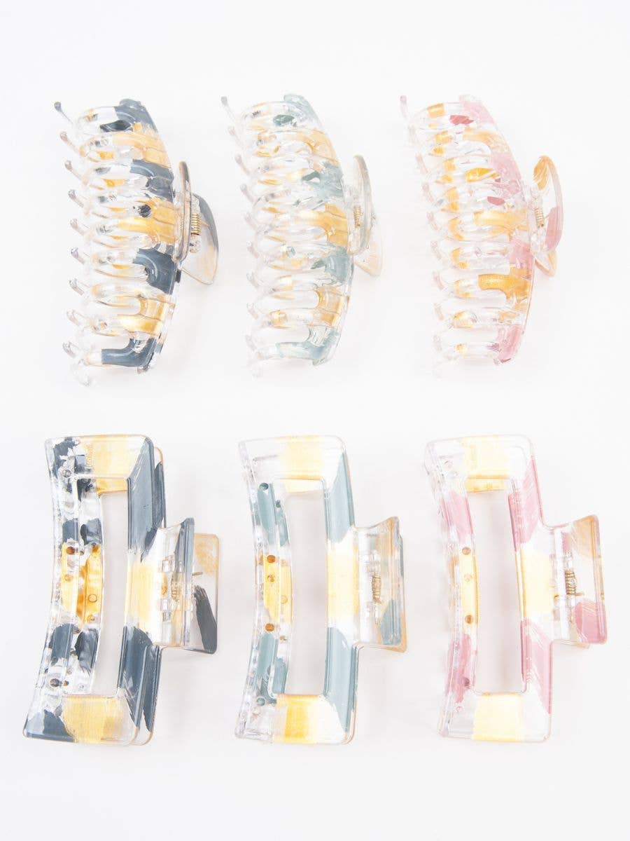 Fruitful Claw Hair Clips