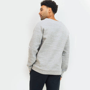 Crew Neck Pullover with Zippered Front Pocket